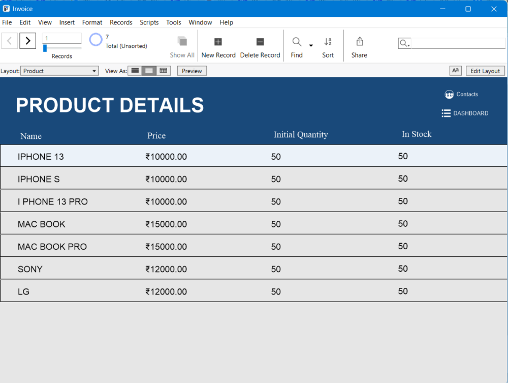 Build a Simple Invoicing Application in FileMaker | aQb Solutions